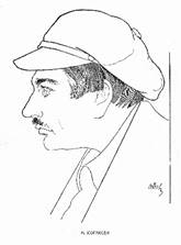 Описание: Maik Yohansen (drawing by Oleksandr Dovzhenko).