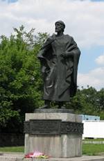 Описание: Bila Tserkva: Monument dedicated to Yaroslav the Wise (1983).